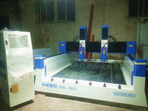 阿克苏拜城县HW1825双头重型石材雕刻机